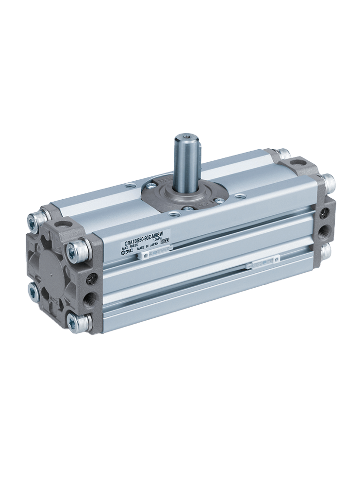 Schwenkantrieb mit Zahnstange