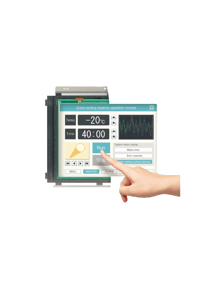 GOT2000 - Modell GT25 Open Frame | Visualisierung | GOT 2000