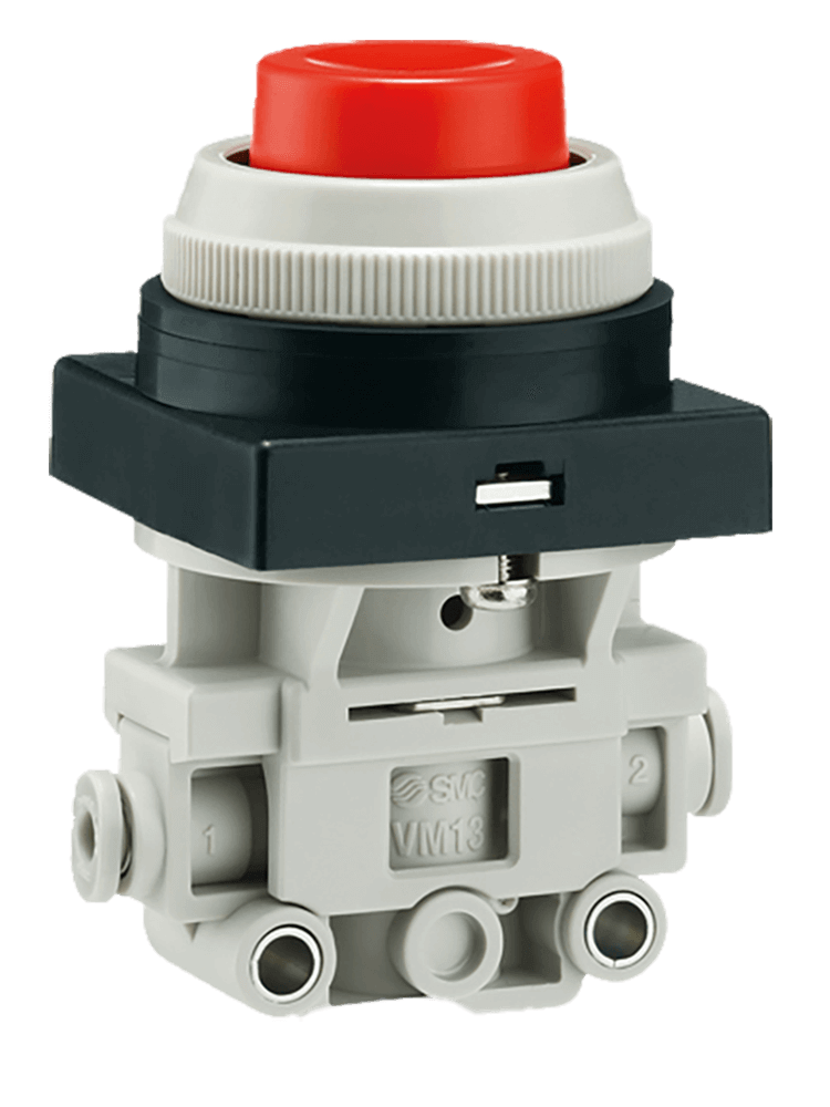 VM100F, mechanisch betätigtes 2/2- und 3/2- Wege-Ventil | Pneumatik | Betätigte Ventile