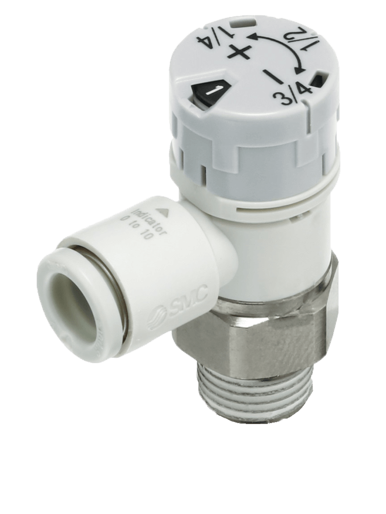 AS*FS-A Drosselrückschlagventil mit kompakter Anzeige