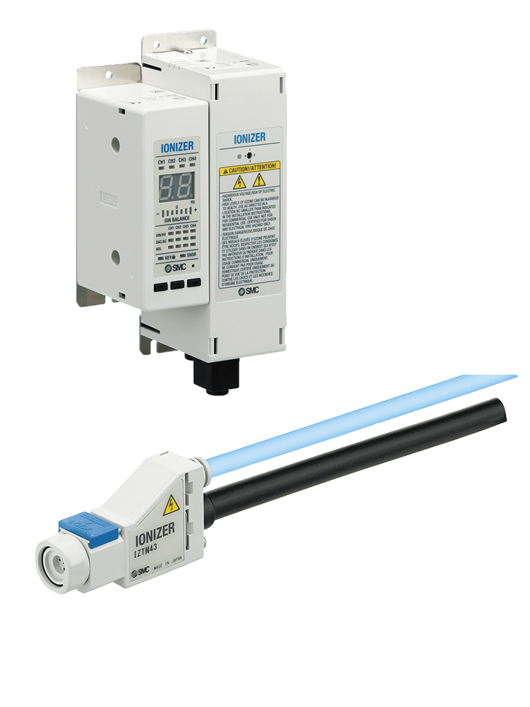 IZT43 - Düsen-Ionisierer mit separatem Controller