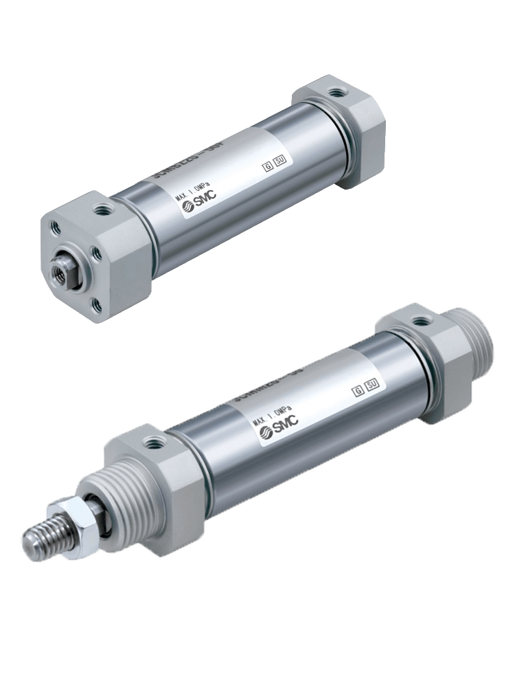 Runder Druckluftzylinder